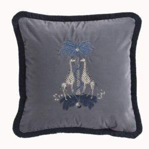 Kruger Square Charcoal Cushion